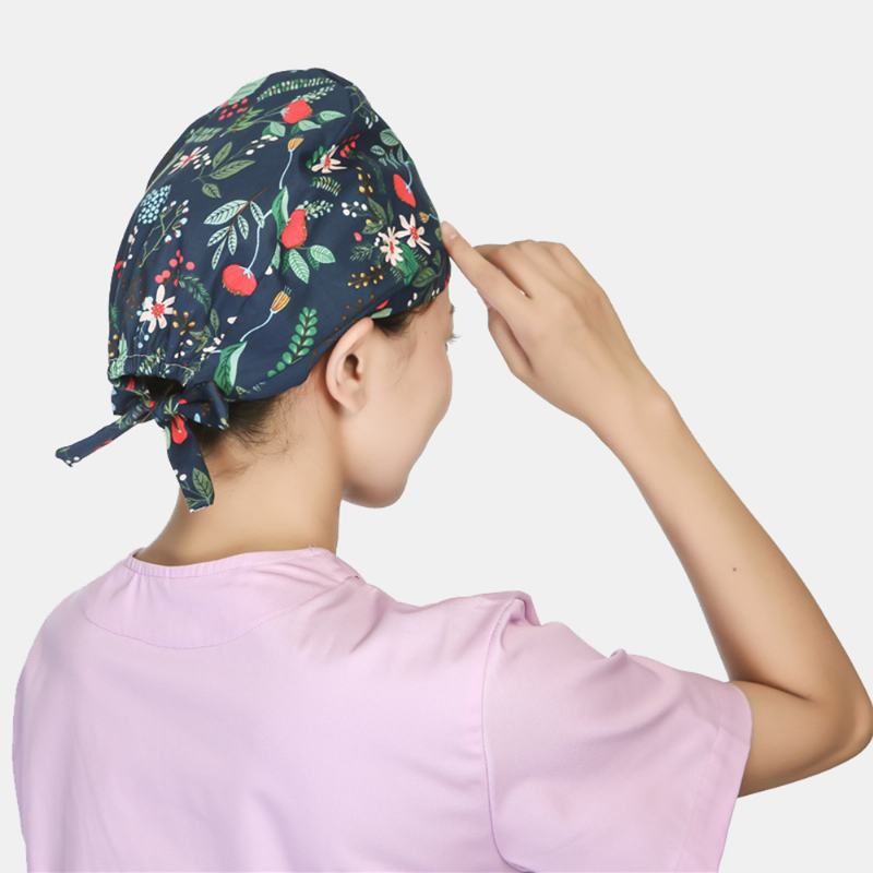 Scrub Caps CZapka Chirurgiczna Bawełniana Chemioterapia Cienki Turban