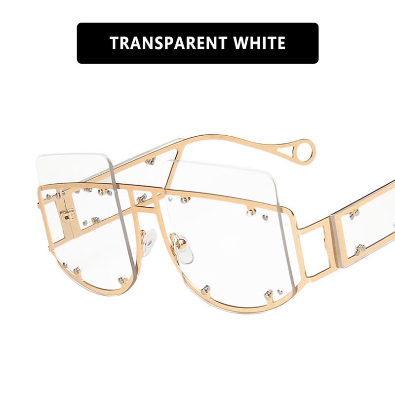 Spersonalizowane Okulary Przeciwsłoneczne Hip Hop Modne Okulary Przeciwsłoneczne