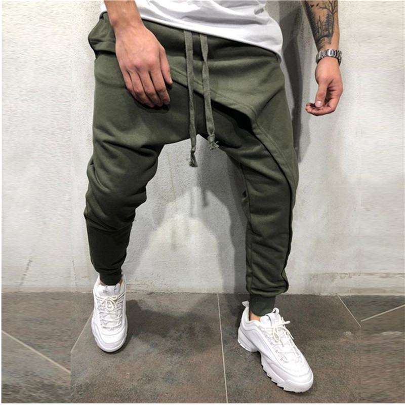 Spodnie Do Joggingu Spodnie Do Joggingu W Stylu Hip Hop Slim Casual Sportowe Spodnie Ze Sznurkiem Dla Mężczyzn