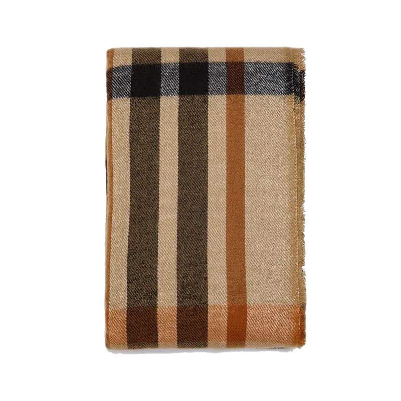 Striped Simple Moda Atmosfera Zagęszczony Szalik Podwójnego Zastosowania