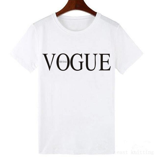 Summer Girl Topy Z Krótkim Rękawem Dla Kobiet Vogue List Z Nadrukiem Harajuku T-shirt Kobieta Camisas