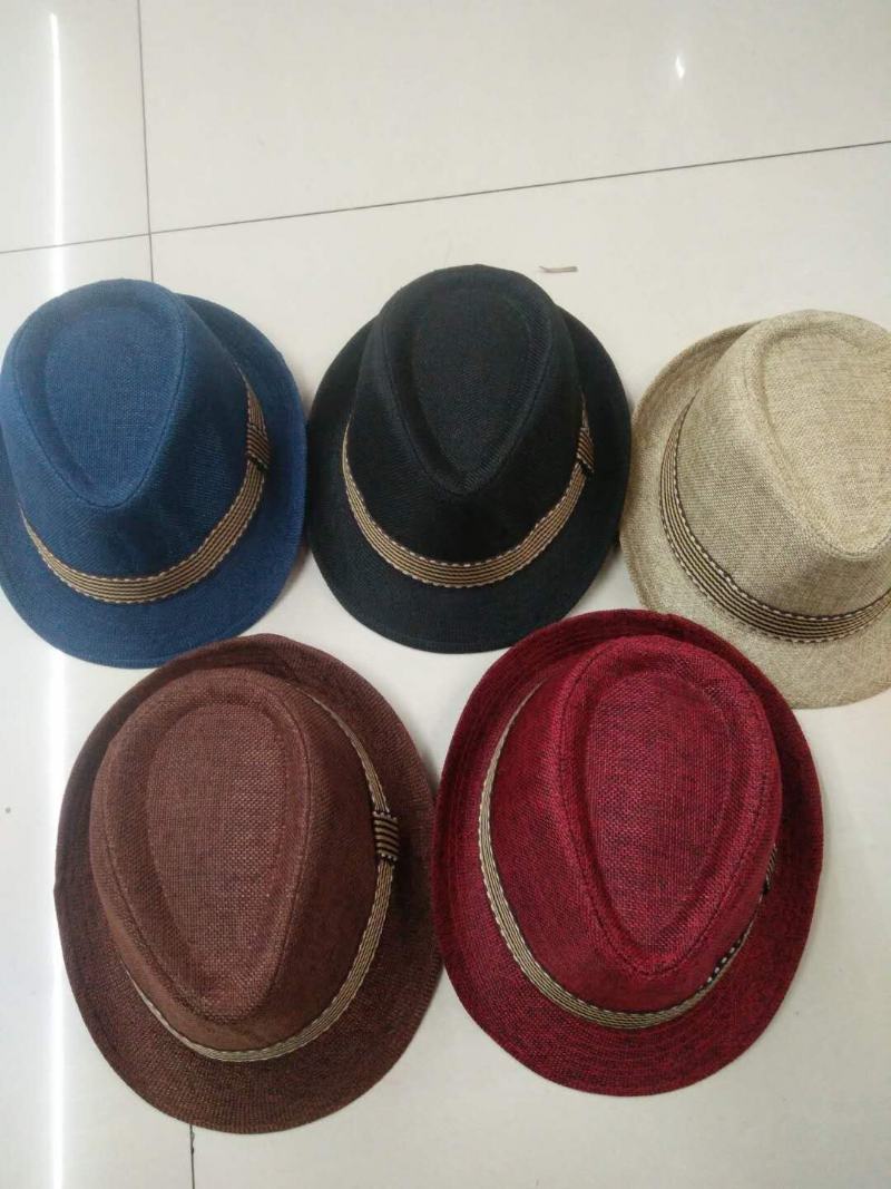 Sun Hat Casual Moda Jazz Hat Top Hat Wiosną I Latem