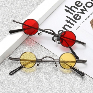 Super Mała Okrągła Ramka Retro Okulary Przeciwsłoneczne Dla Mężczyzn Kobiet Prince Okulary Okulary Przeciwsłoneczne Hip-hopowe