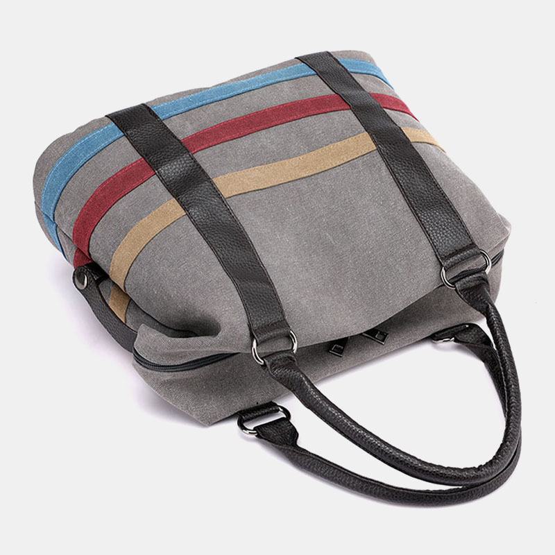 Torebka Damska Z Płótna Patchworkowego Crossbody