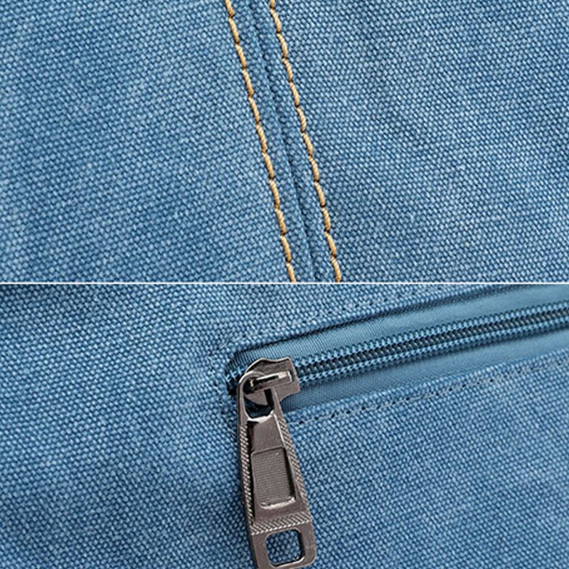 Torebka Płócienna Damska O Dużej Pojemności Torba Na Ramię Crossbody