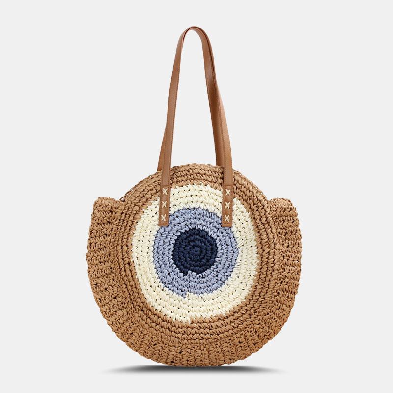 Torebki Damskie Simplicity Stripe Bag Torebki Tote Retro Beach Bag