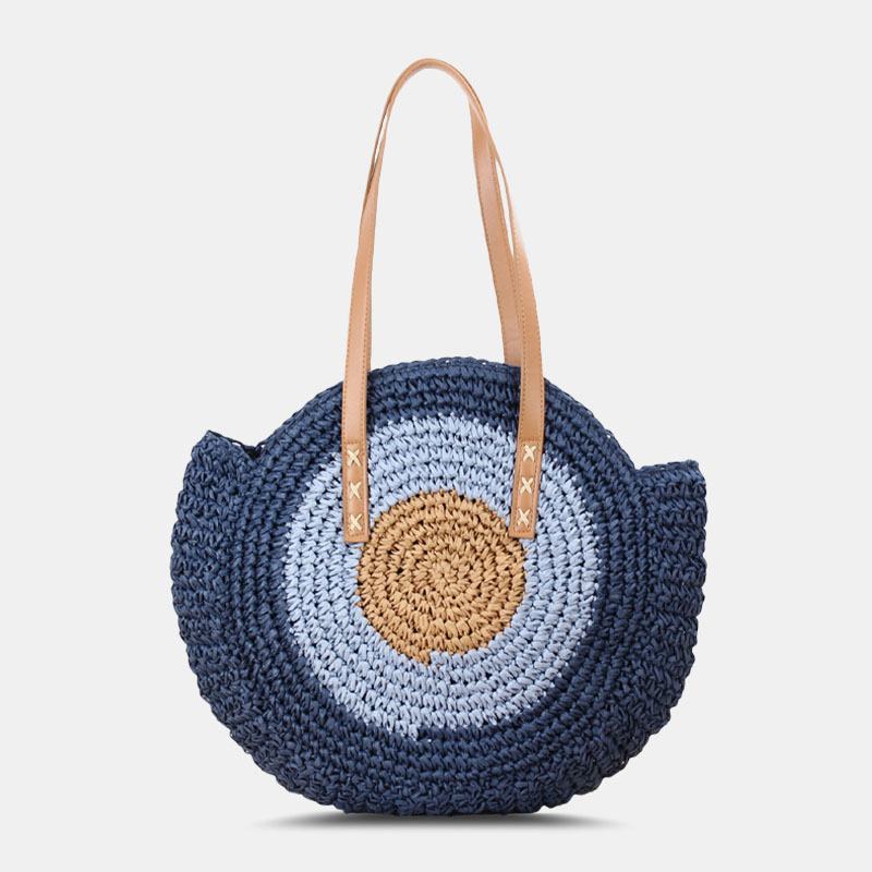 Torebki Damskie Simplicity Stripe Bag Torebki Tote Retro Beach Bag