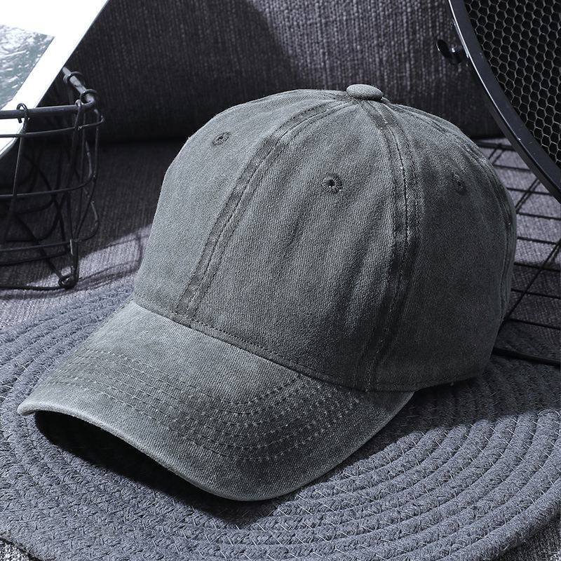 Umyte CZapki Z Daszkiem Dla Mężczyzn I Kobiet Outdoor Distressed Sun Hats Simple Caps