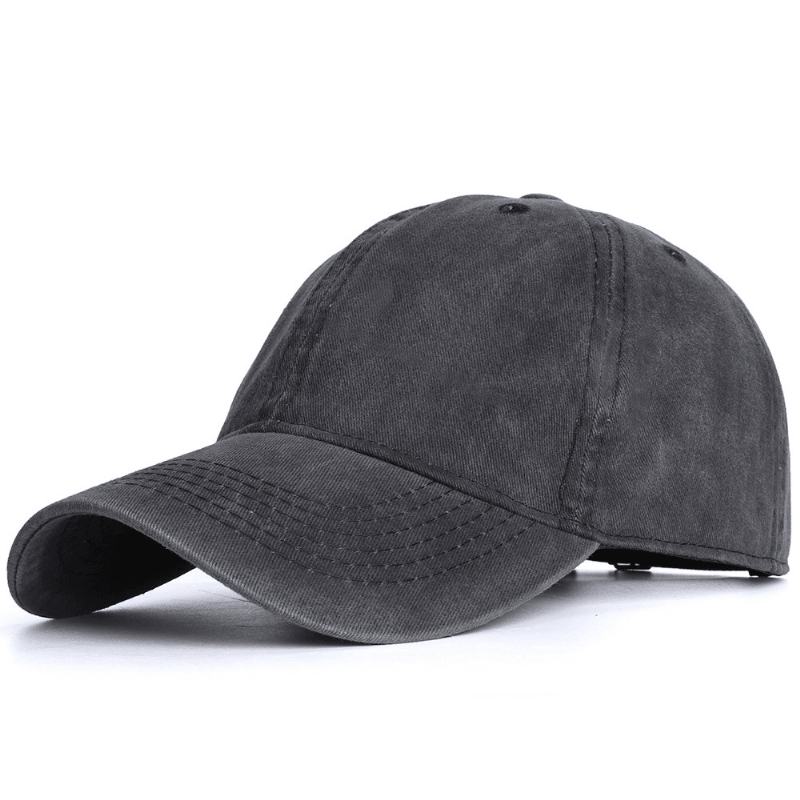 Umyte CZapki Z Daszkiem Dla Mężczyzn I Kobiet Outdoor Distressed Sun Hats Simple Caps