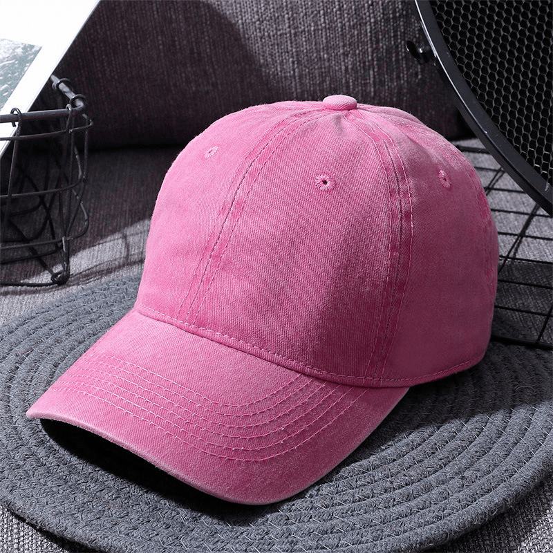 Umyte CZapki Z Daszkiem Dla Mężczyzn I Kobiet Outdoor Distressed Sun Hats Simple Caps