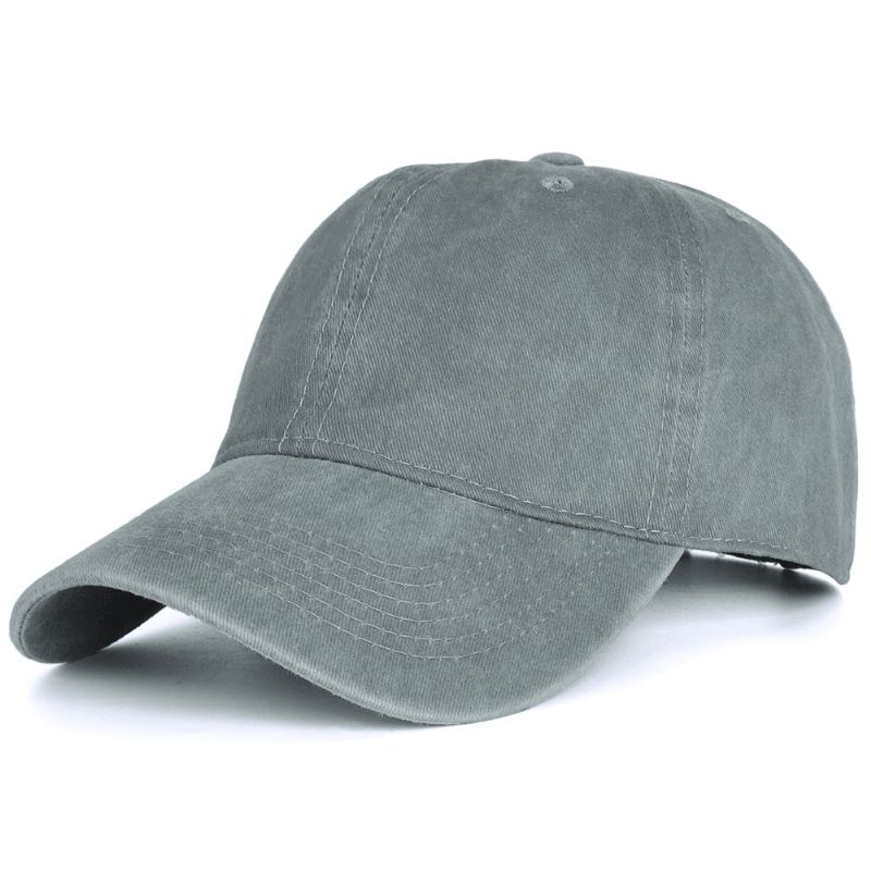 Umyte CZapki Z Daszkiem Dla Mężczyzn I Kobiet Outdoor Distressed Sun Hats Simple Caps