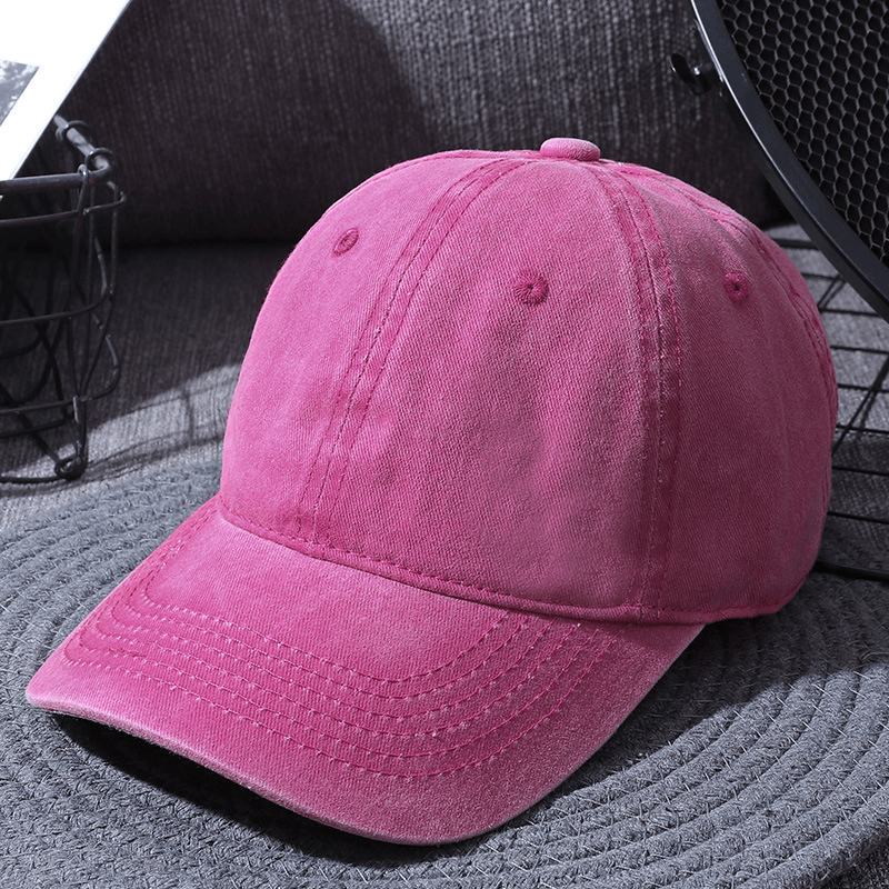 Umyte CZapki Z Daszkiem Dla Mężczyzn I Kobiet Outdoor Distressed Sun Hats Simple Caps