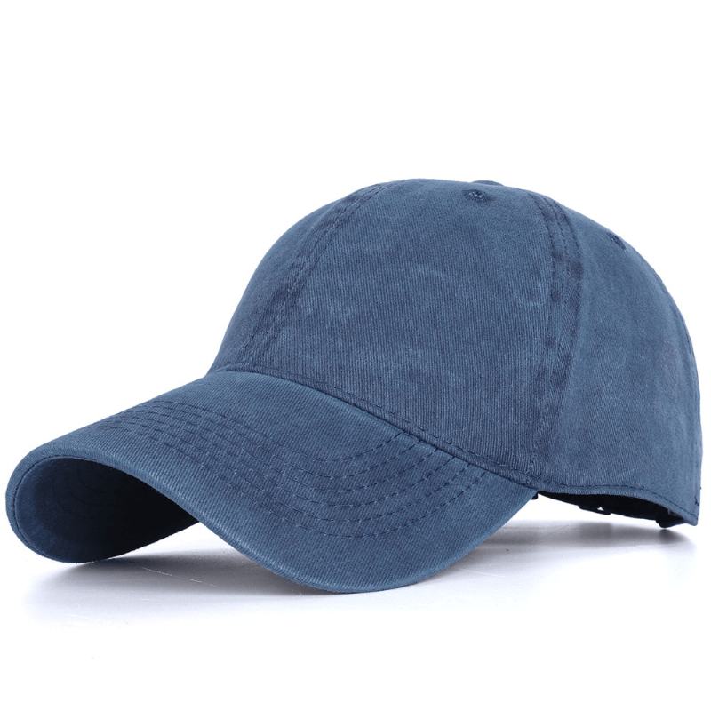 Umyte CZapki Z Daszkiem Dla Mężczyzn I Kobiet Outdoor Distressed Sun Hats Simple Caps