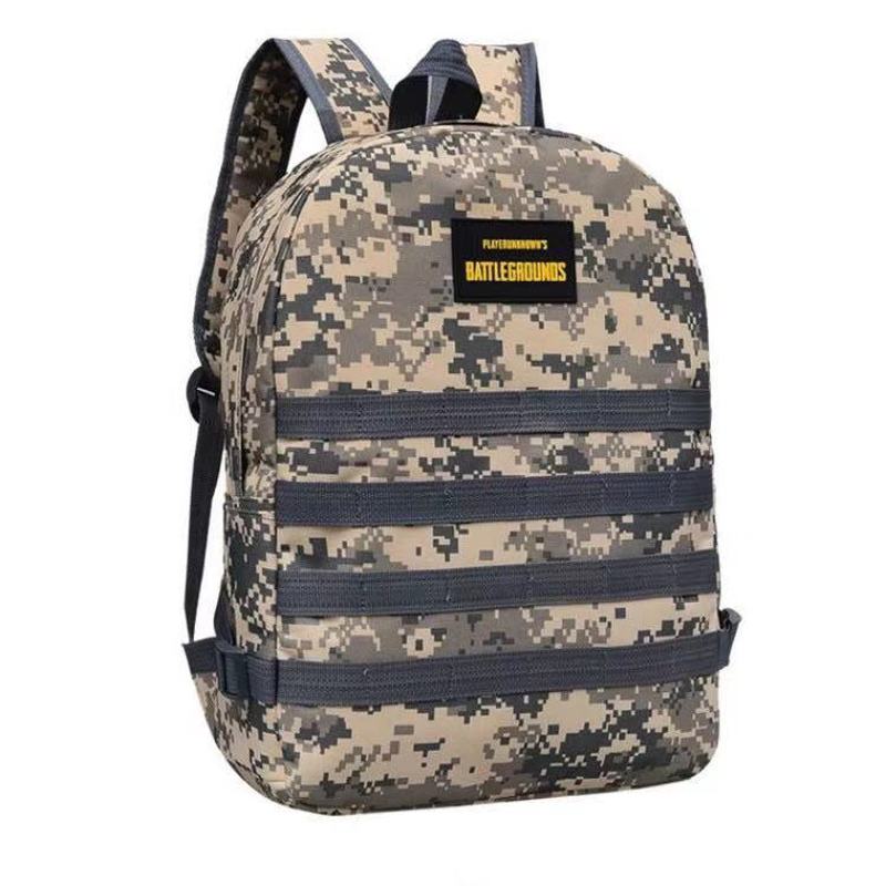 Unisex Camouflage Oxford Cloth Student School Bag Moda Game Trend Plecak