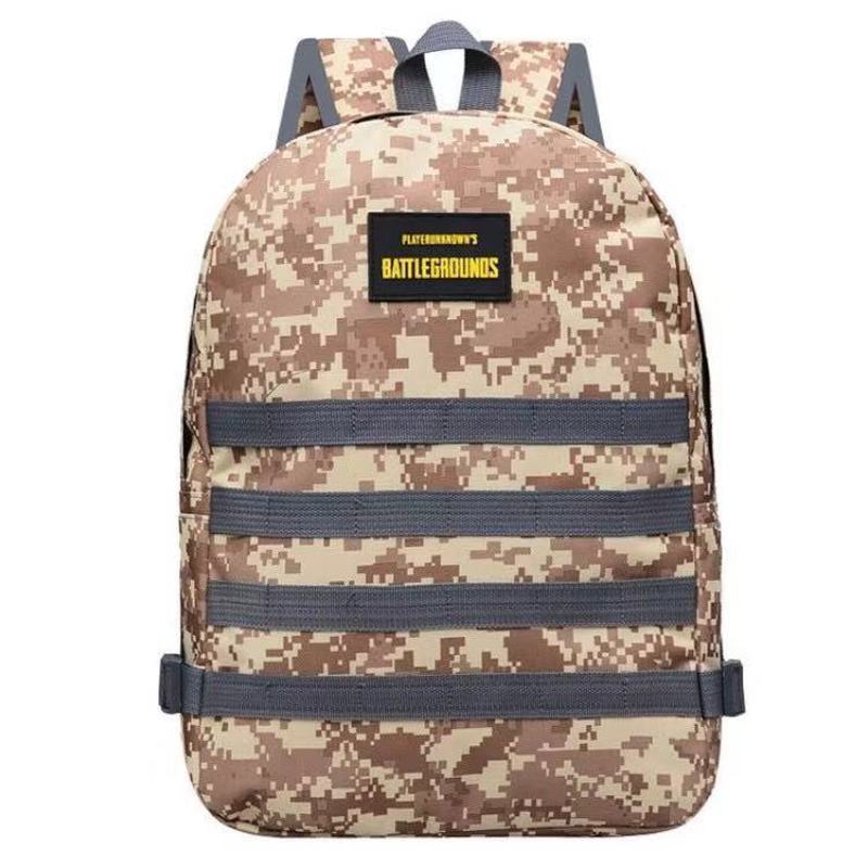 Unisex Camouflage Oxford Cloth Student School Bag Moda Game Trend Plecak