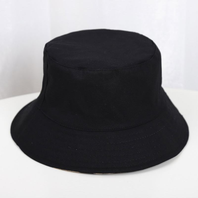 Unisex Dwustronnie Noszony Kapelusz Plażowy Nakładka Z Liśćmi Drukuj Outdoor Fishing Hunting Hat Bucket Hat