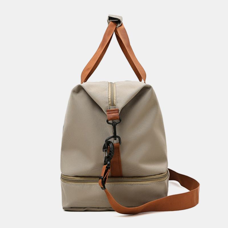 Unisex Dwuwarstwowa Torba Crossbody O Dużej Pojemności 32l Oxford Z Wieloma Kieszeniami Wodoodporna Torebka Letnia Podróż