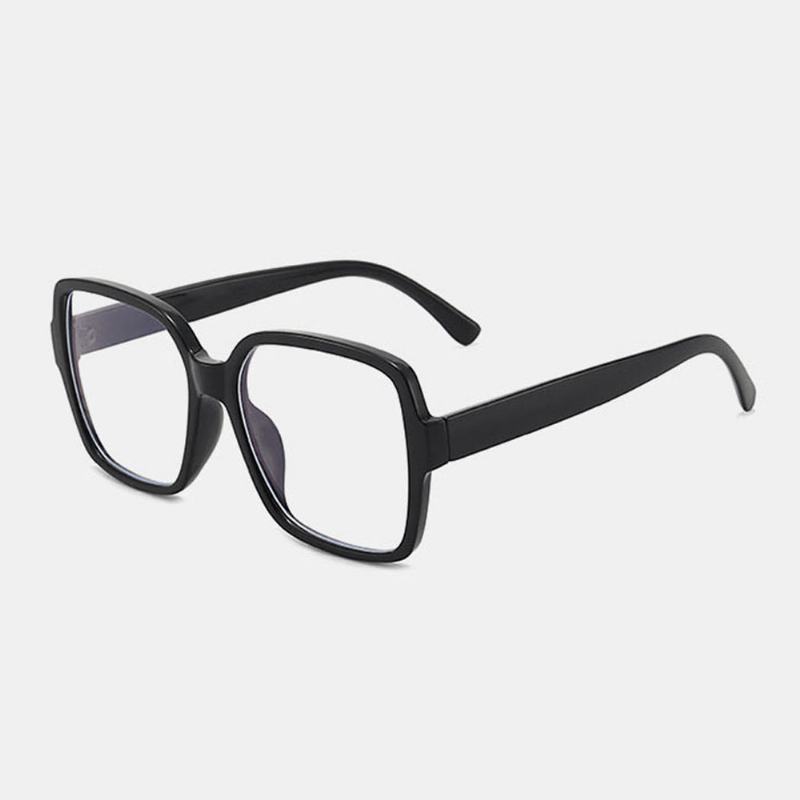 Unisex Kwadratowe Duże Oprawki Pełne Anty-niebieskie Lekkie Krótkie Okulary