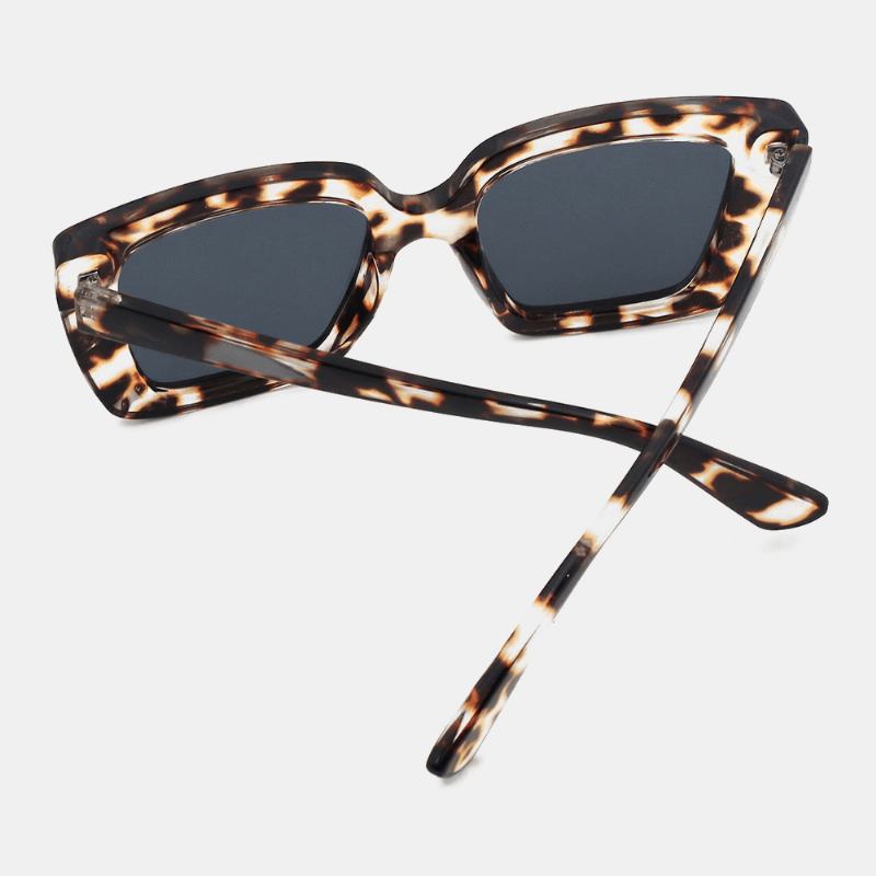 Unisex Leopard Zagęścić Pełnoklatkowe Okulary Przeciwsłoneczne Chroniące Przed Promieniowaniem Uv