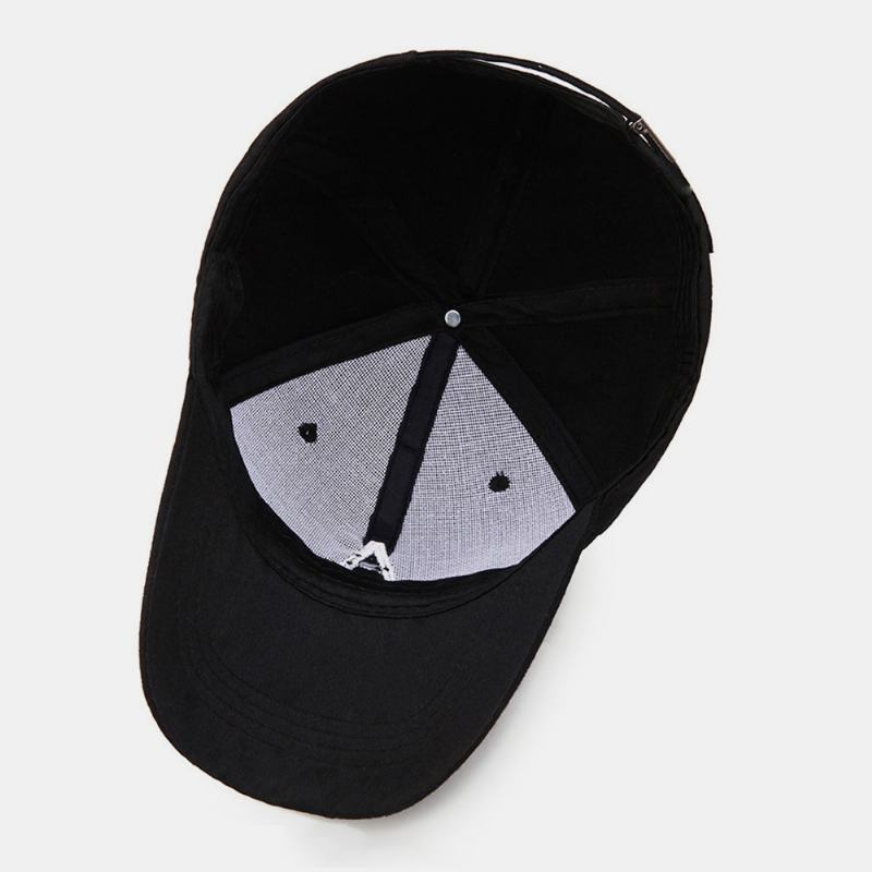 Unisex Letter A Love Heart Pattern Kapelusz Przeciwsłoneczny Outdoor Casual Sunshade Baseball Caps