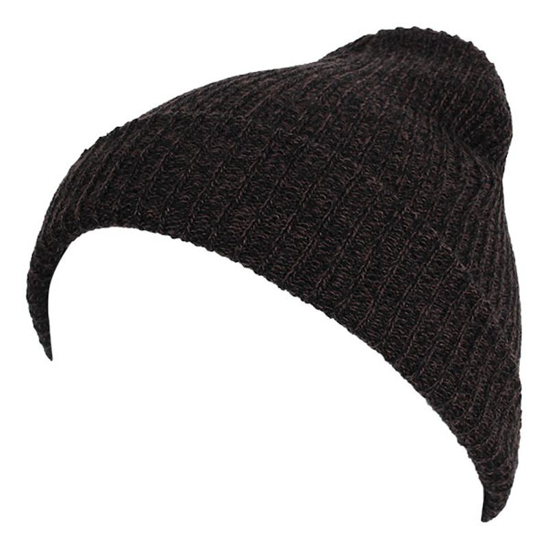 Unisex Mężczyźni Kobiety Stripe Dzianinowa CZapka Beanie Pure Color Elastyczna Zimowa Ciepła CZapka