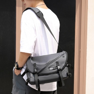 Unisex O Dużej Pojemności Tylne Kieszenie Antykradzieżowe Crossbody Minimalistyczna Klamra Nylonowa Torba Na Ramię Torba Na Ramię