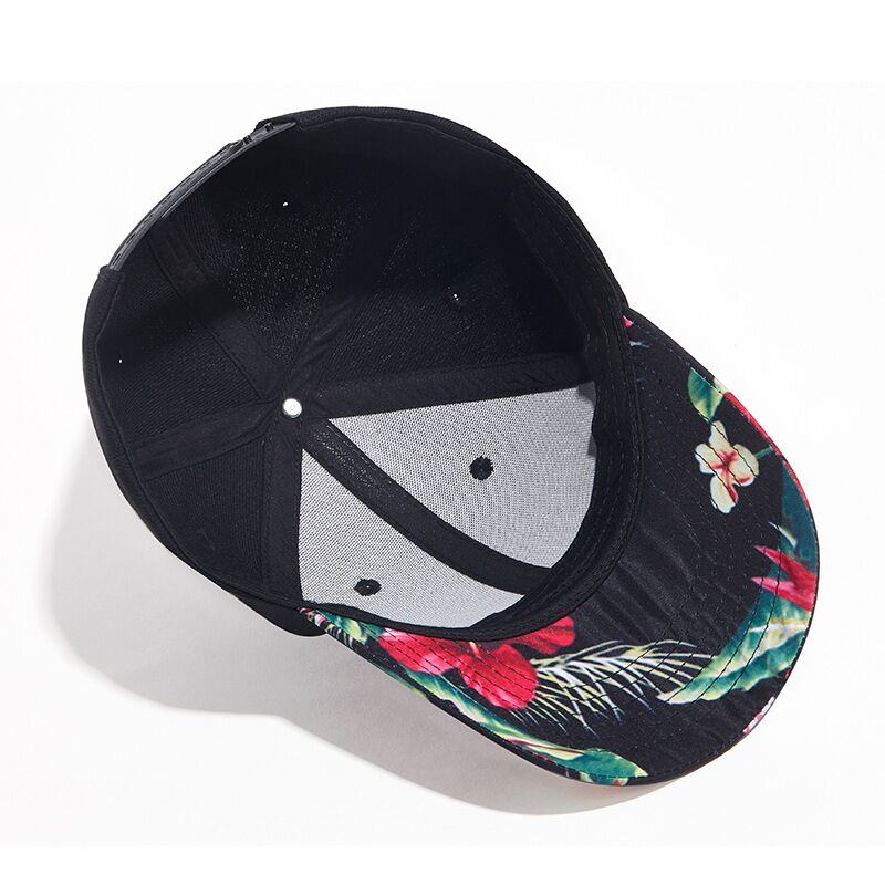 Unisex Outdoor Flower Duck Tongue Casual Hat