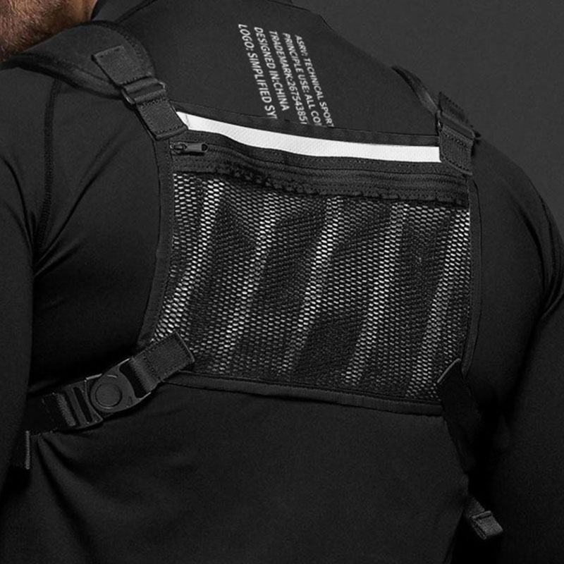 Unisex Oxford Cloth Camouflage Tactical Wodoodporny Odblaskowy Plecak Z Wieloma Kieszeniami Outdoor Climbing Vest Bag