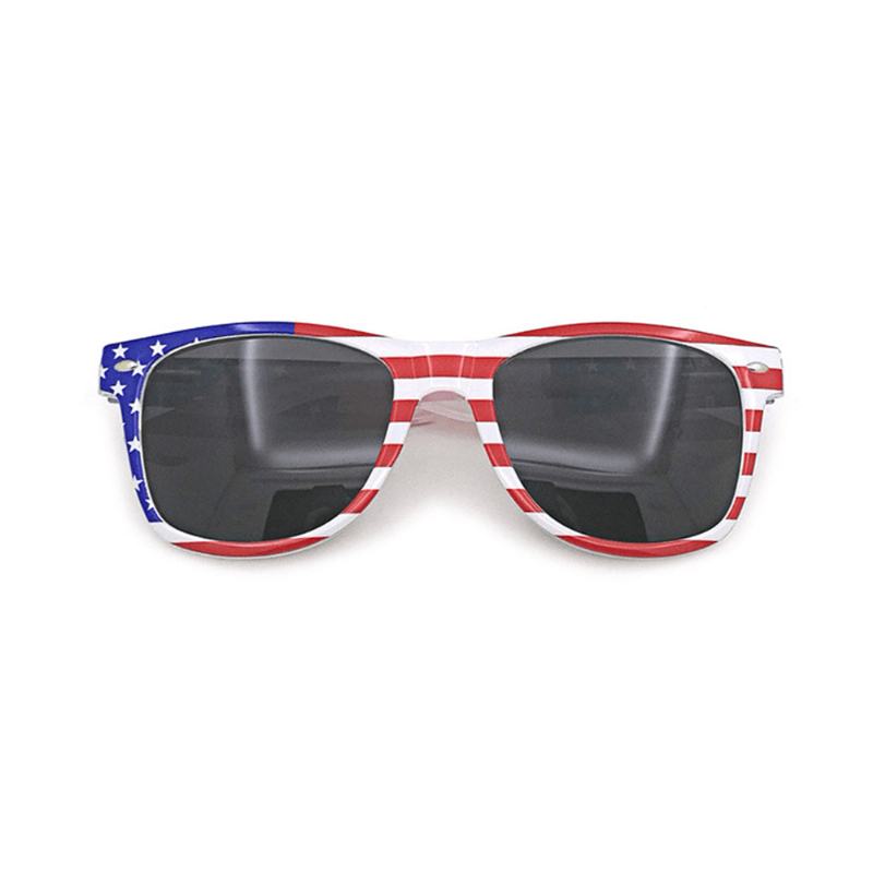 Unisex Patriotyczne Polarspex 80's Retro Modne Stylowe Okulary Przeciwsłoneczne