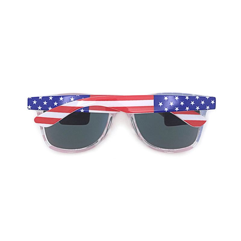 Unisex Patriotyczne Polarspex 80's Retro Modne Stylowe Okulary Przeciwsłoneczne