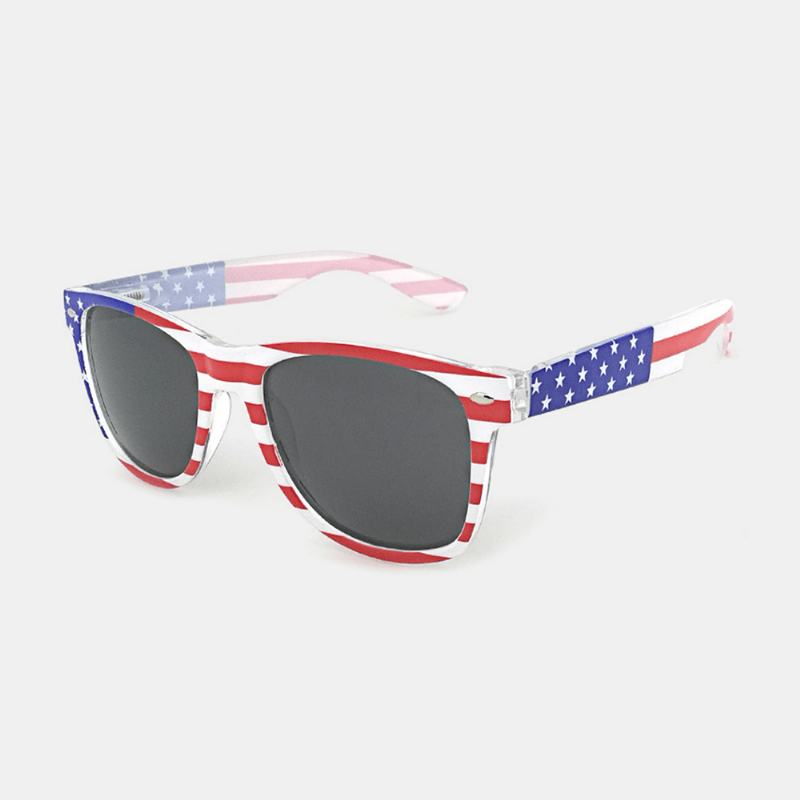 Unisex Patriotyczne Polarspex 80's Retro Modne Stylowe Okulary Przeciwsłoneczne