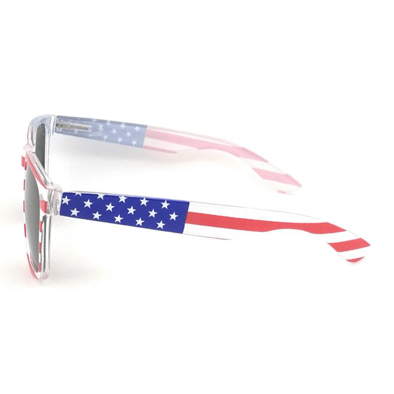 Unisex Patriotyczne Polarspex 80's Retro Modne Stylowe Okulary Przeciwsłoneczne