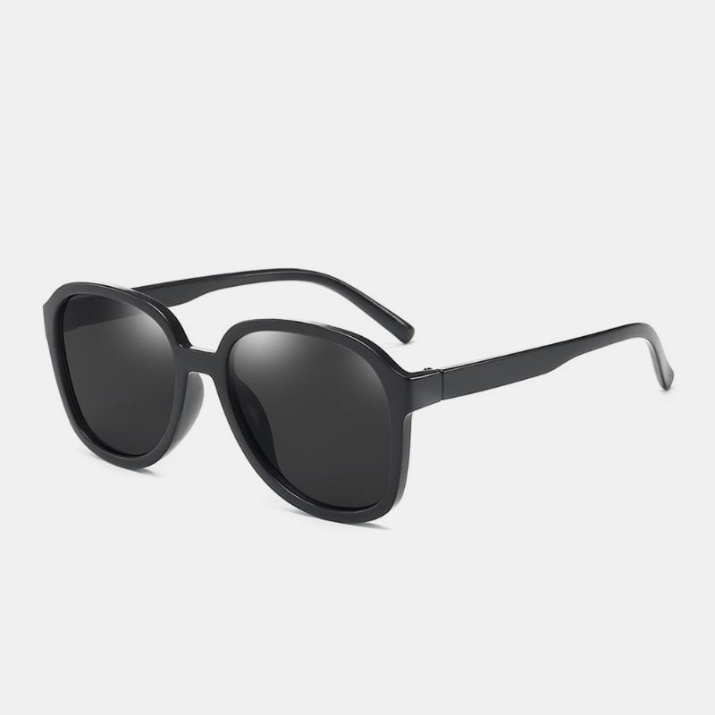 Unisex Pc Full Frame Przyciemniane Soczewki Okulary Przeciwsłoneczne Ochrona Uv Moda Gogle