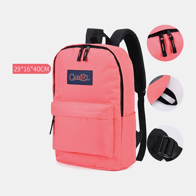 Unisex Poliester Casual Outdoor School Bag Sportowy Plecak Turystyczny