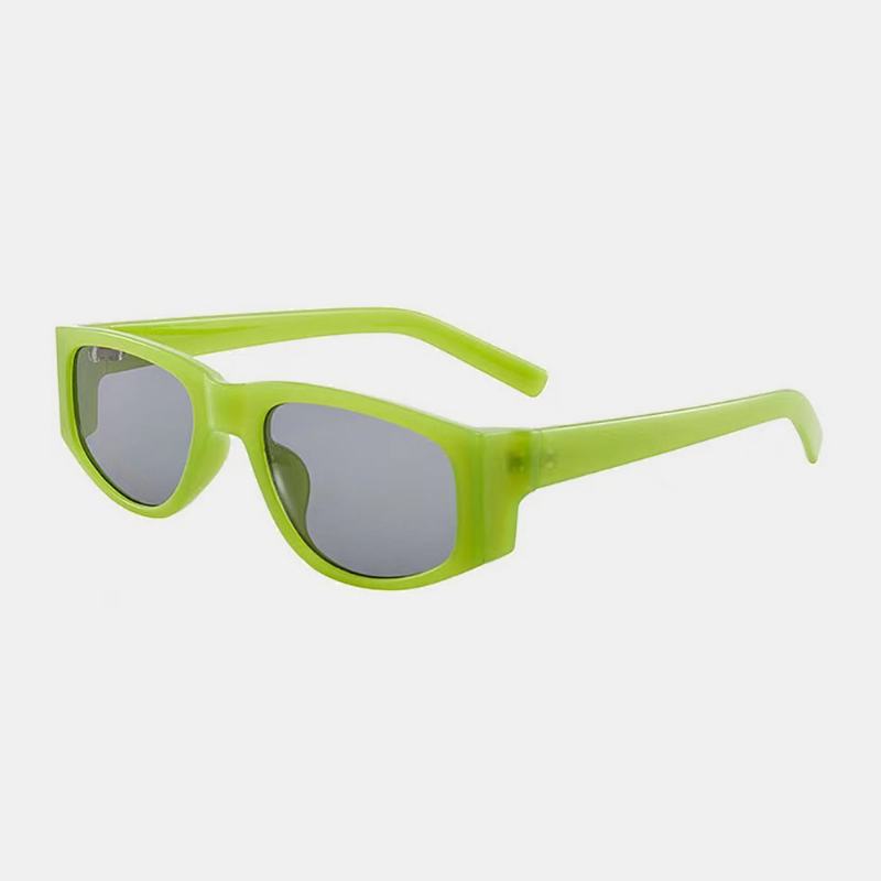 Unisex Retro Pełnoklatkowe Okulary Przeciwsłoneczne Ramka Pc Ochrona Uv Okulary Przeciwsłoneczne W Stylu Retro