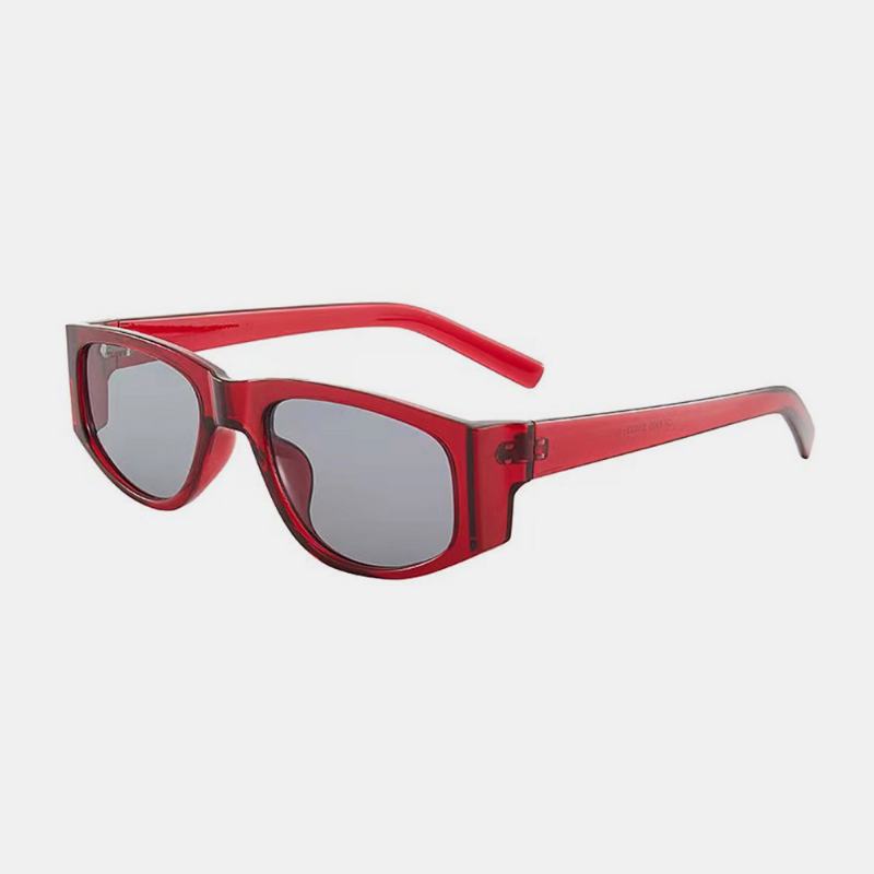 Unisex Retro Pełnoklatkowe Okulary Przeciwsłoneczne Ramka Pc Ochrona Uv Okulary Przeciwsłoneczne W Stylu Retro