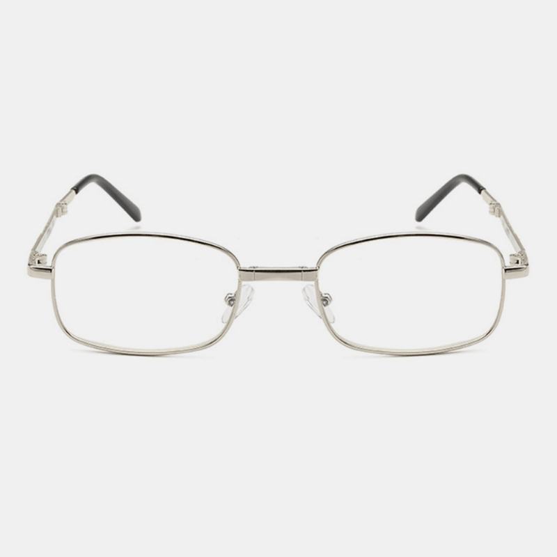 Unisex Składane Anty-niebieskie Lekkie Przenośne Metalowe Okulary Do CZytania Okulary Do Prezbiopii