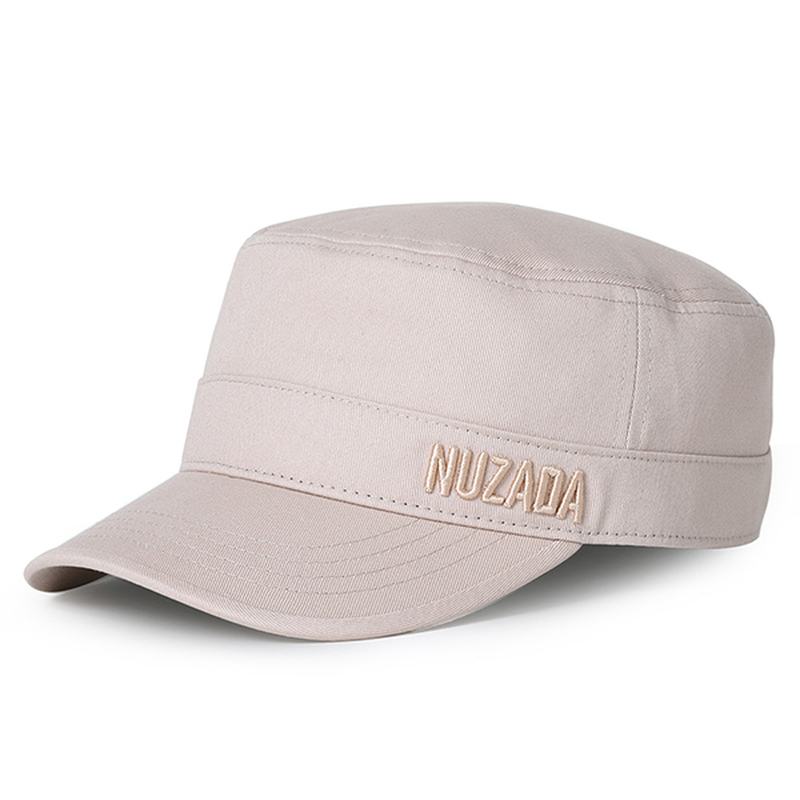 Unisex Solidna Regulowana CZapka Z Daszkiem Leisure Outdoor Visor Forward Flat Hat