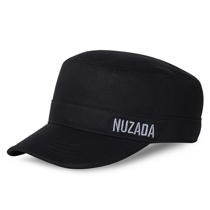 Unisex Solidna Regulowana CZapka Z Daszkiem Leisure Outdoor Visor Forward Flat Hat