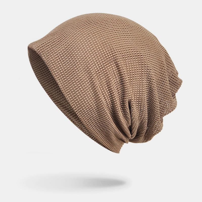 Unisex Wielofunkcyjna Siatka Oddychająca Pochłaniająca Pot Sportowa Opaska Hip-hopowa Szalik CZapka Beanie