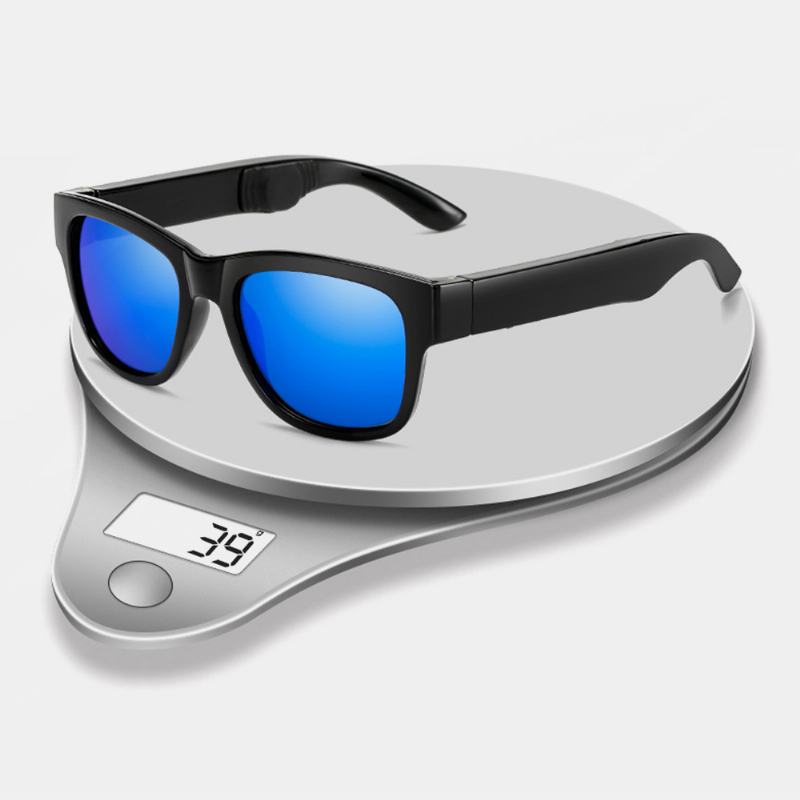 Unisex Zestaw Słuchawkowy Bluetooth Anti-blue Light Intelligence Touch Outdoor Riding Plain Glasses