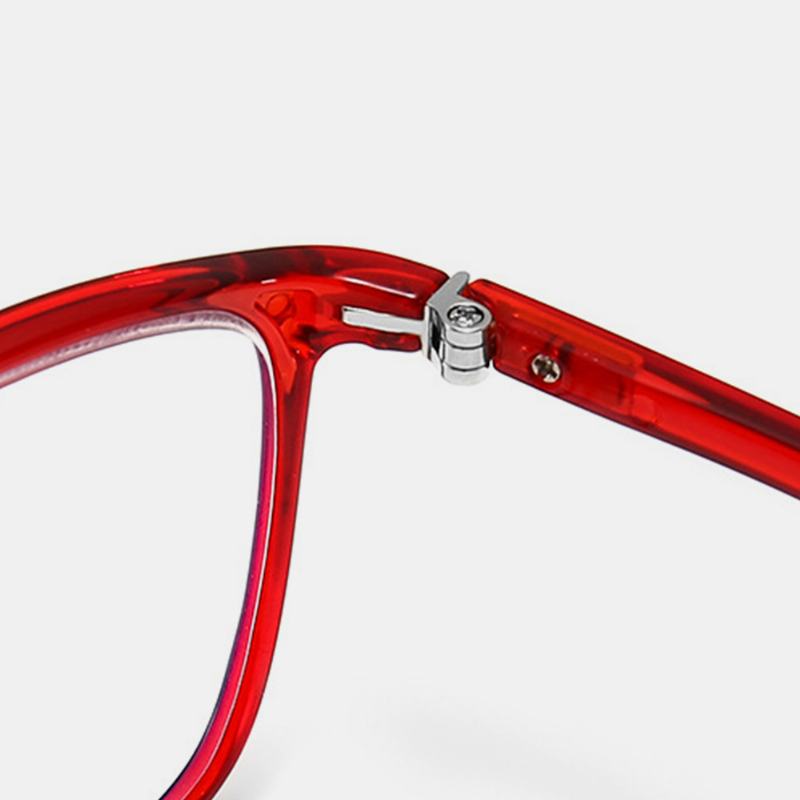 Unisex Zginalne Anty-niebieskie Światło Zmieniające Kolor Pełna Klatka Wieloogniskowe Podwójne Okulary Do CZytania Okulary Prezbioptyczne
