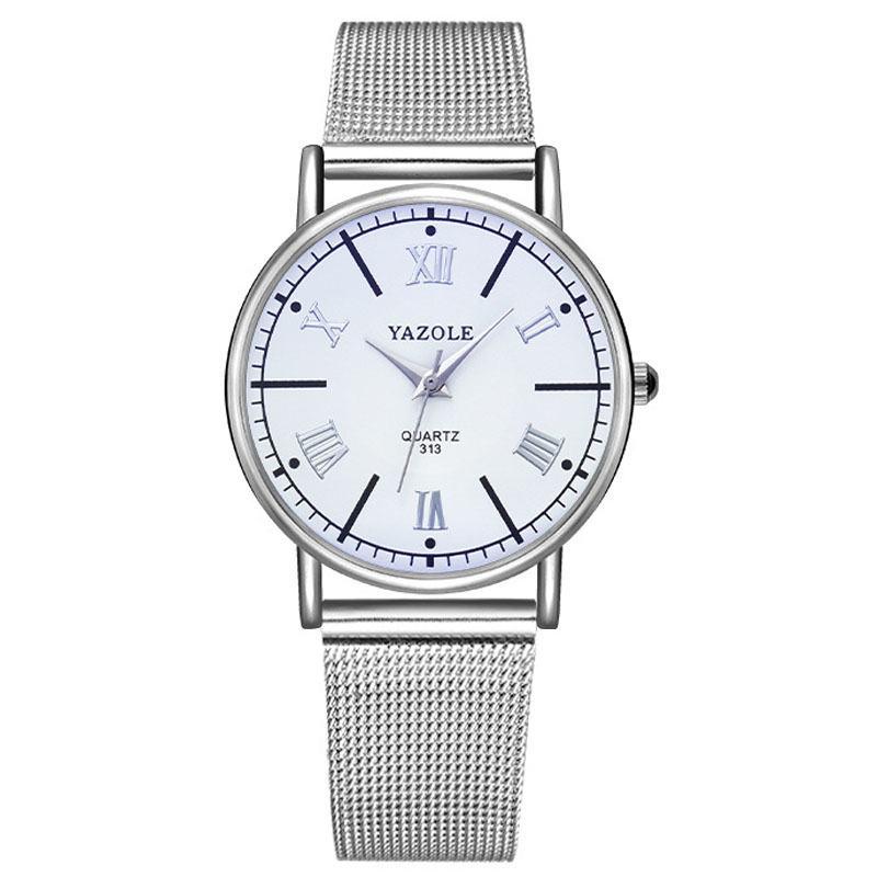 Urban Moda Damskie Watch 3atm Wodoodporny Pasek Z Siatki Ze Stali Nierdzewnej Luxury Style Lady Quartz Watch