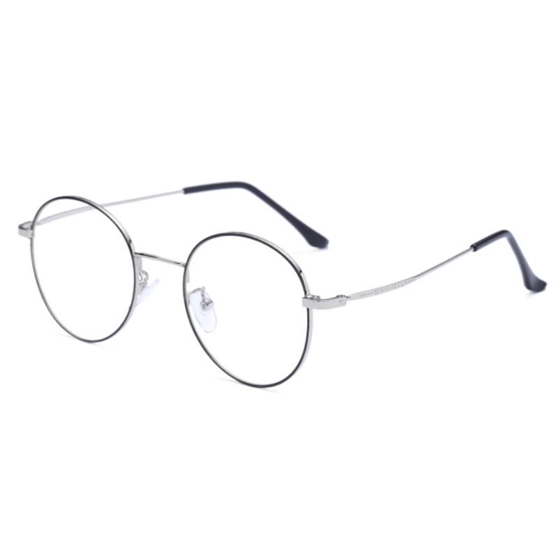 W Nowym Stylu Płaskie Lustro Z Pełną Ramką Okulary Dla Krótkowzroczności Kobiece Okrągłe Okulary Rama