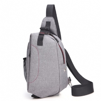 Wielofunkcyjna Torba Crossbody Męska Canvas Outdoor Sport