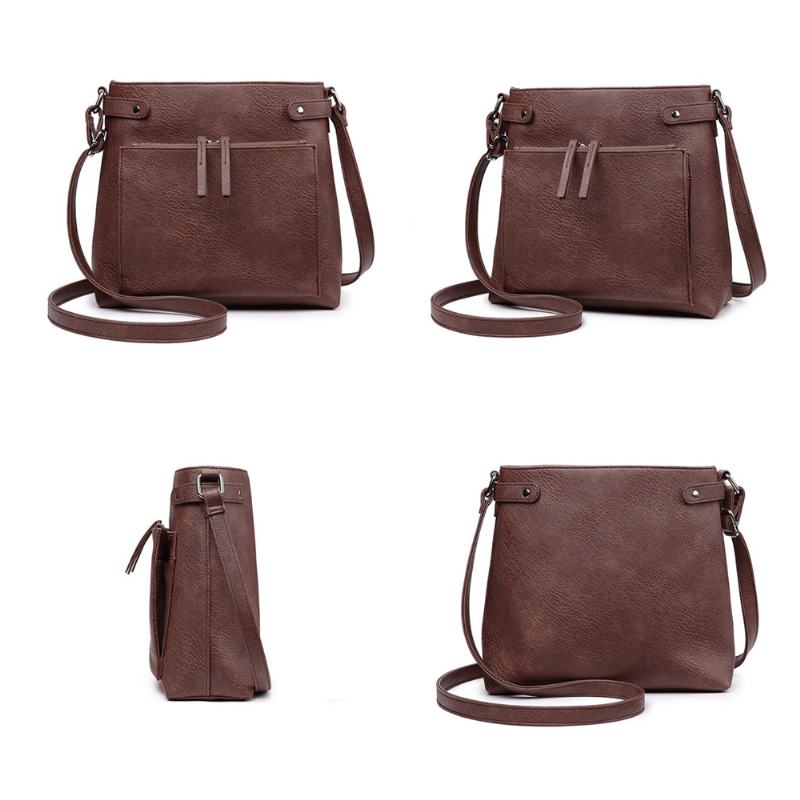 Wielofunkcyjna Torba Crossbody Z Solidnym Uchwytem Na Karty