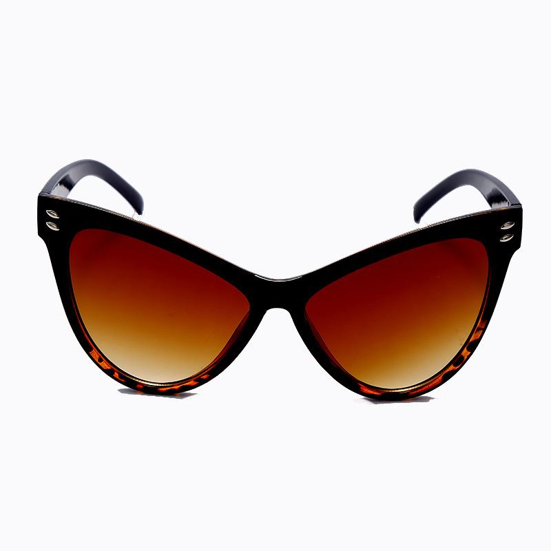 Wielokolorowe Modne Okulary Przeciwsłoneczne Kot Eye