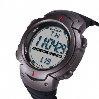Zegarek Cyfrowy Luminous Motion Timing Stoper Kalendarz Alarm Watch Outdoor Sport Watch